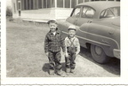 Two Boys dressed for outside Enlarged  30001